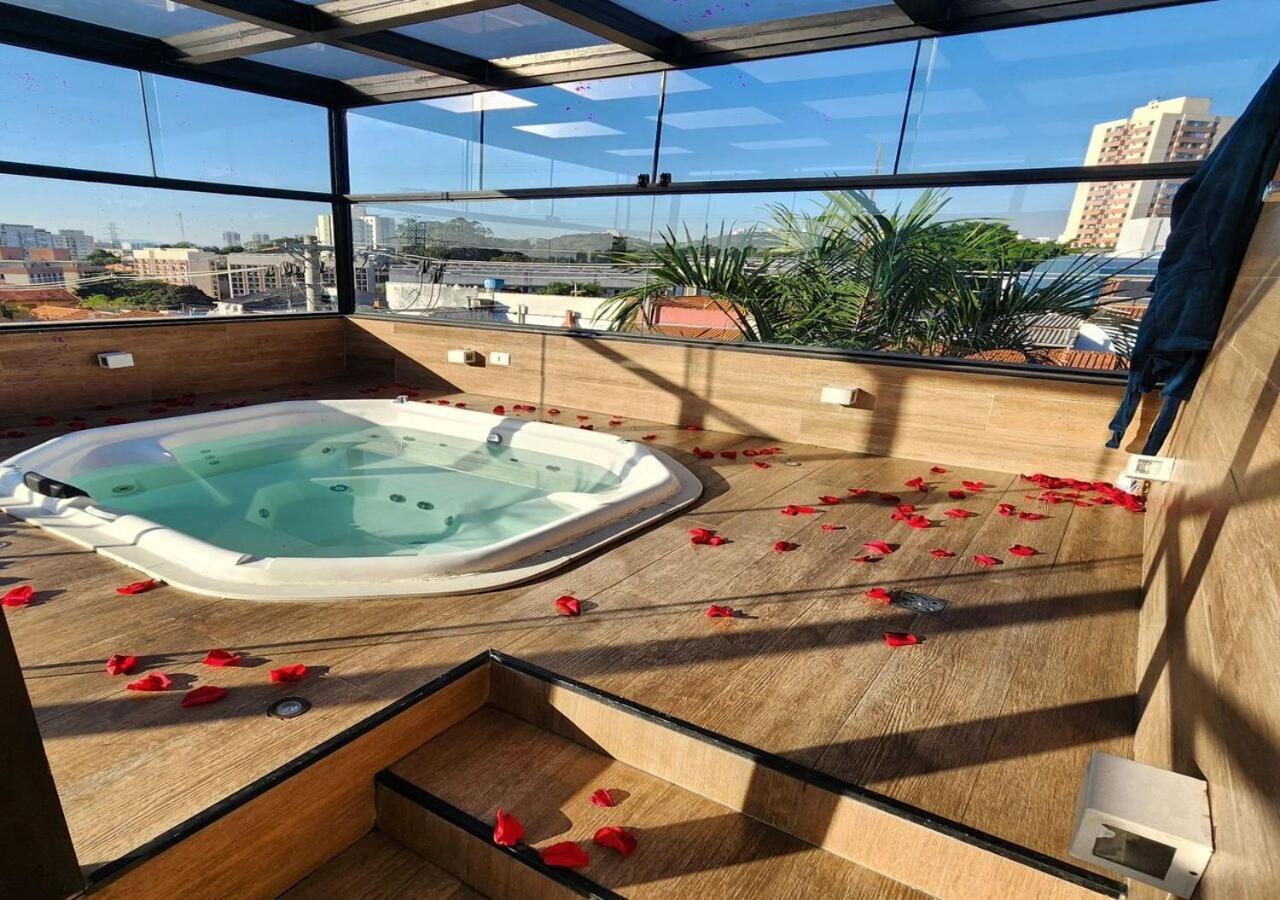 Cobertura Triplex De Luxo Com Jacuzzi Villa São Paulo Kültér fotó