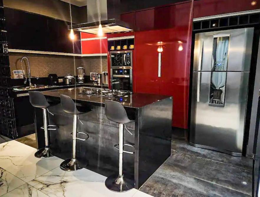 Cobertura Triplex De Luxo Com Jacuzzi Villa São Paulo Kültér fotó